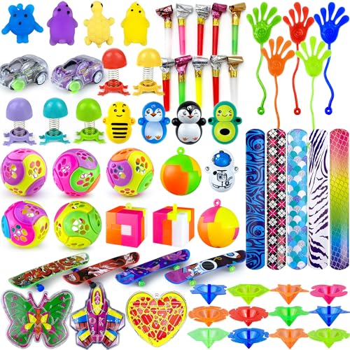 PPXMEEUDC 69pcs Bulk Party Favors Goodie Bag Stuffers Classroom Prizes for Boys and Girls Birthday Party Supplies - Image 1