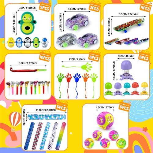 PPXMEEUDC 69pcs Bulk Party Favors Goodie Bag Stuffers Classroom Prizes for Boys and Girls Birthday Party Supplies - Image 5