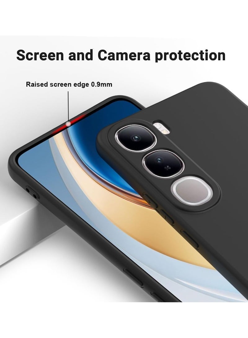 general Silicone Case Compatible with VIVO V40 Lite 5G, Soft-Touch, Shockproof, DustProof, Antiskid Full Body Protection Cover with Lanyard Wrist Strap for VIVO V40 Lite - Image 2