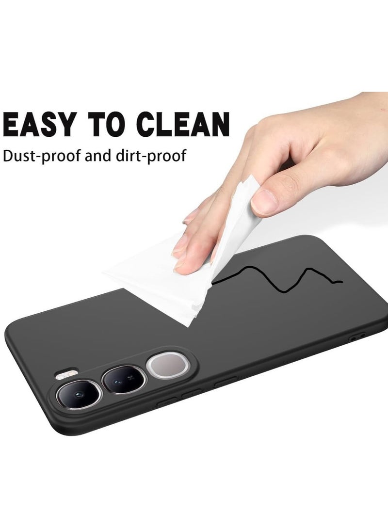 general Silicone Case Compatible with VIVO V40 Lite 5G, Soft-Touch, Shockproof, DustProof, Antiskid Full Body Protection Cover with Lanyard Wrist Strap for VIVO V40 Lite - Image 5