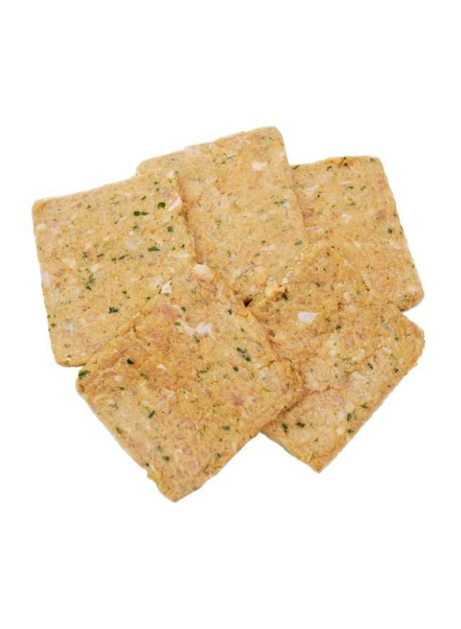 Chicken Square Burgers, 5 Patties - With Herbs-500g, Ukraine