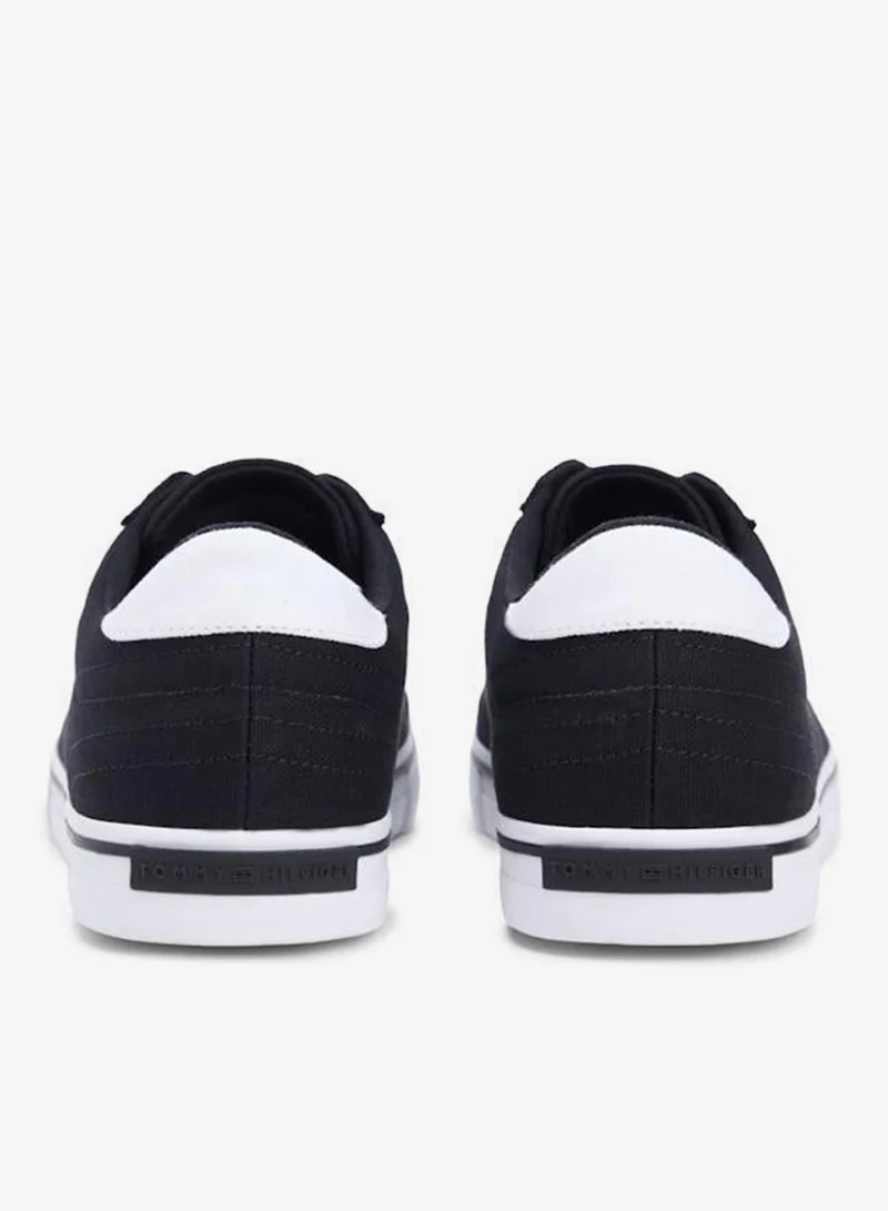 TOMMY HILFIGER Black Core Lace Up Low Top Sneakers for Men | Best Price UAE