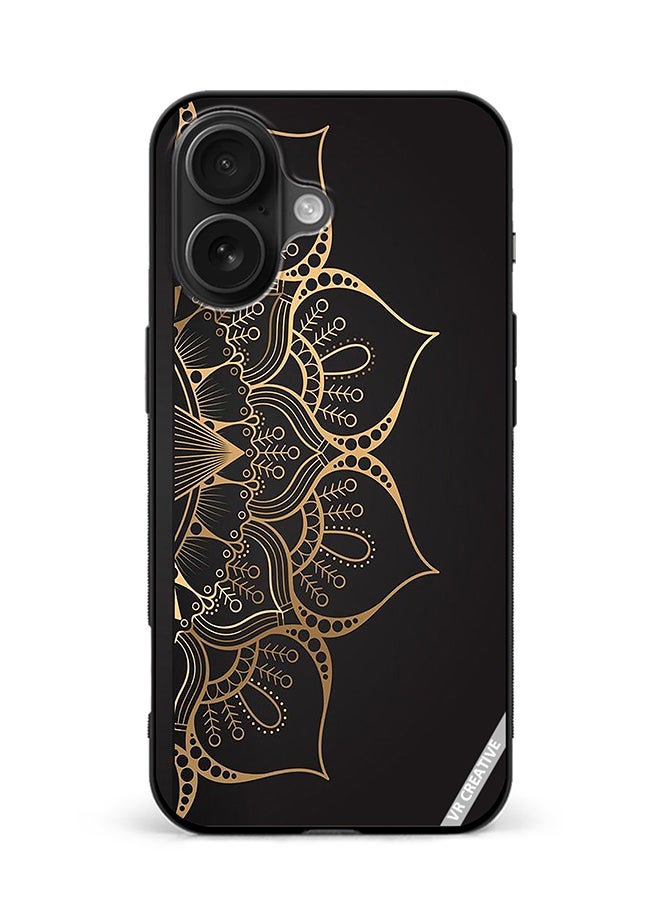 Protective Case Cover For Apple iPhone 16 Plus Mandala Design Multicolour
