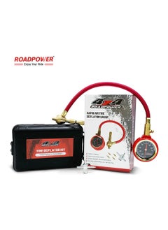 RoadPower Heavy Duty Rapid Tire defoliators Air Down Off-road Gauge Kit with Precision Release Button RP-TG31  - Image 4
