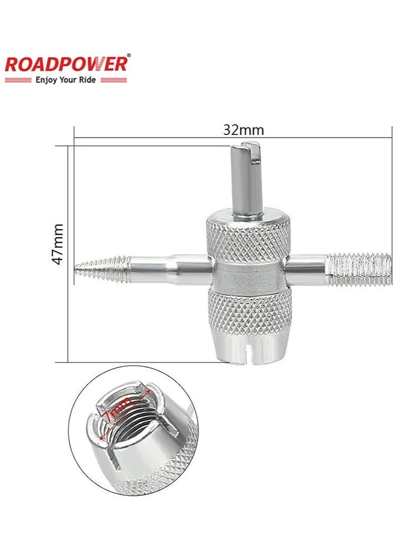 RoadPower مجموعة أدوات قياس الإطارات السريعة للخدمة الشاقة للطرق الوعرة مع زر تحرير دقيق RP-TG31  - Image 5