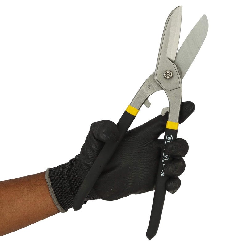 Stanley STANLEY 14165 12300mm Tinsnips Without Spring Silver and Black  - Image 4