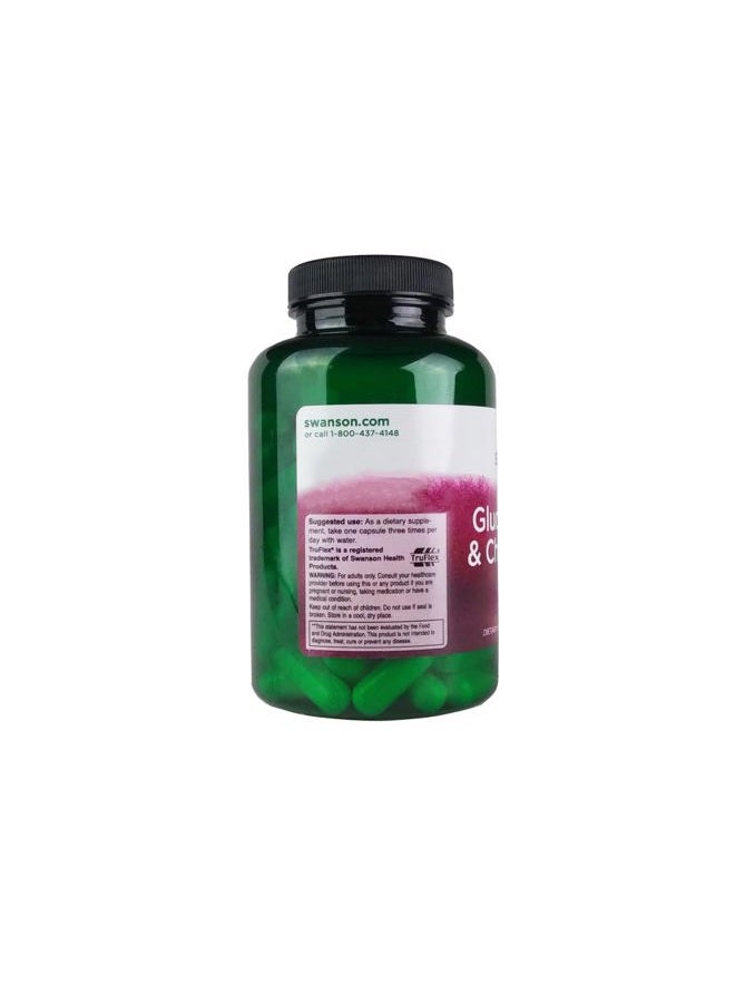 SWANSON Glucosamine '&' Chondroitin - Nutrition Supplement Promoting Joint Integrity, Movement '&' Flexibility - Supporting Daily Joint Maintenance - (90 Capsules, 900mg Each) - Image 3