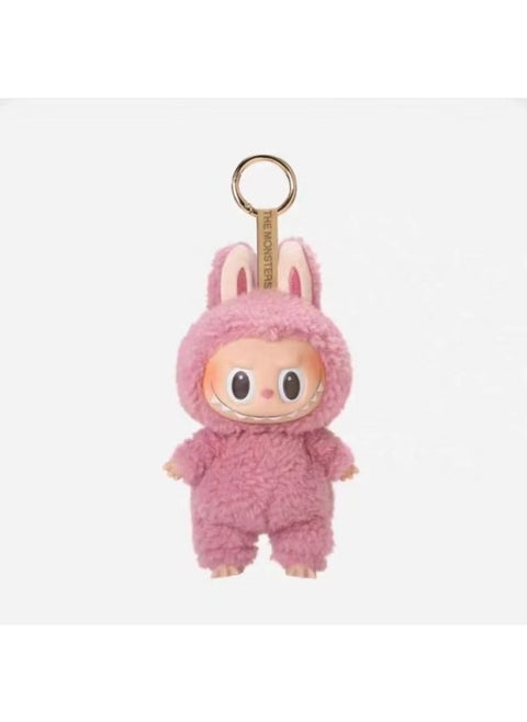 Labubu Generation Blind Box Macaron Cute Plush Doll Pendant Trendy Toys Bubble Mart-Color:A Generation Of Labubu [lychee Berry]