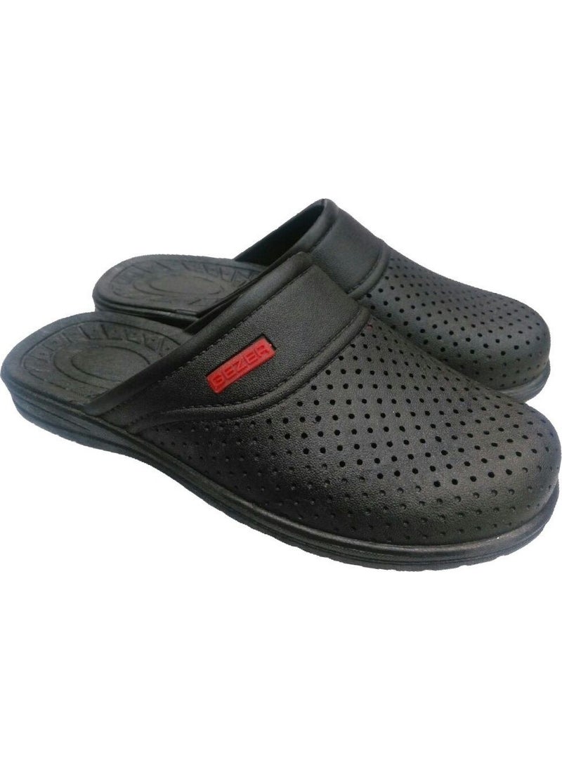 Gezer - Non-Slip Indoor Men's Slippers Sabo Slippers - Image 1