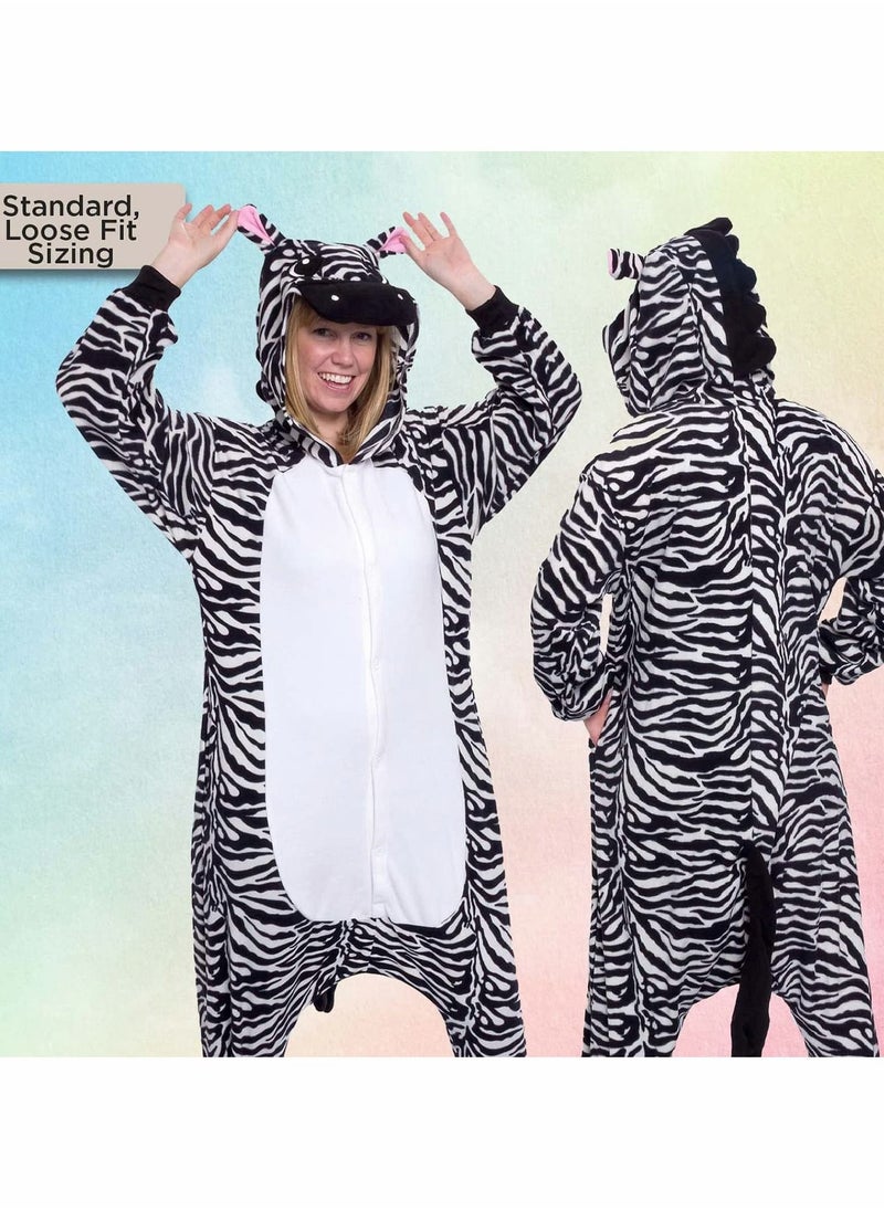 Excefore - Onesie Pajamas, Unisex Adult Pajamas, Animal Costume Adult Unisex Hooded Sleepwear Cosplay - Image 1