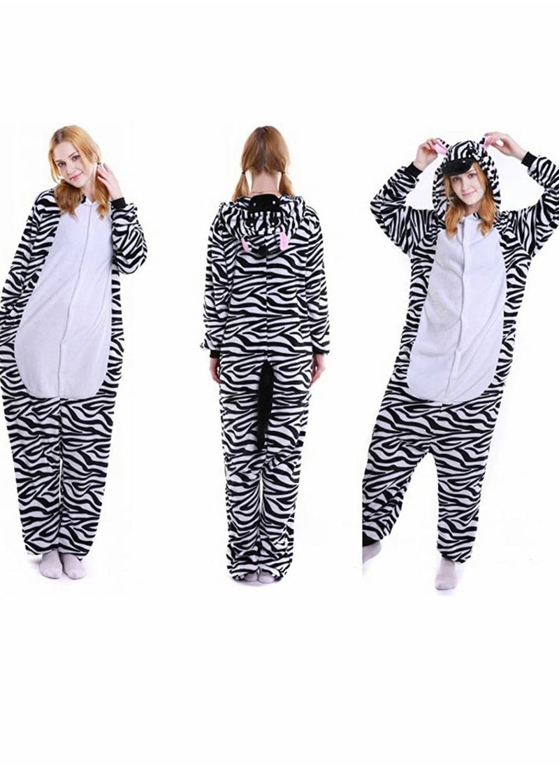 Excefore - Onesie Pajamas, Unisex Adult Pajamas, Animal Costume Adult Unisex Hooded Sleepwear Cosplay - Image 1