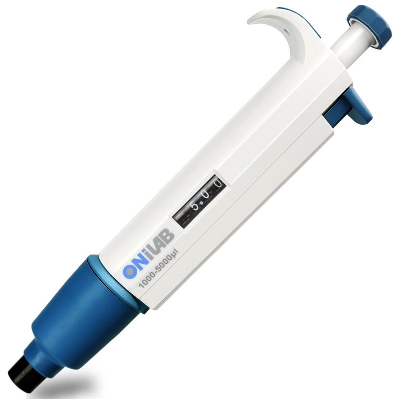 ONiLAB 1000-5000Î¼l Multi-Volume Adjustable Autoclavable Micropipette/Pipettor, Single Channel, 7010101017 - Image 1