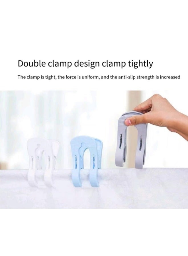 3-Pack New Large Clips Clothespins Storage Clips Quilt Windproof Clips Socks Underwear Clips  - Image 3