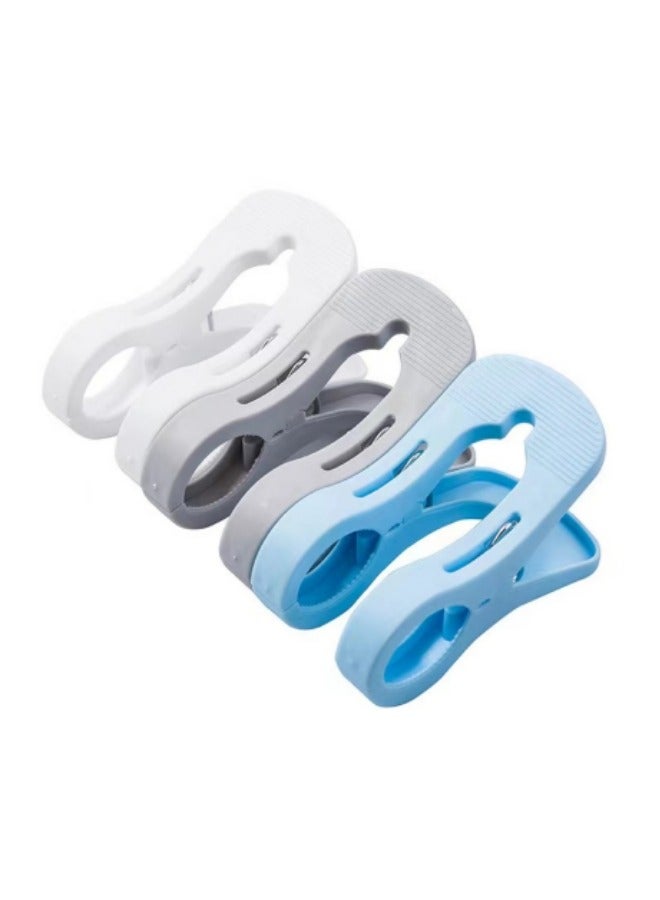 3-Pack New Large Clips Clothespins Storage Clips Quilt Windproof Clips Socks Underwear Clips  - Image 1