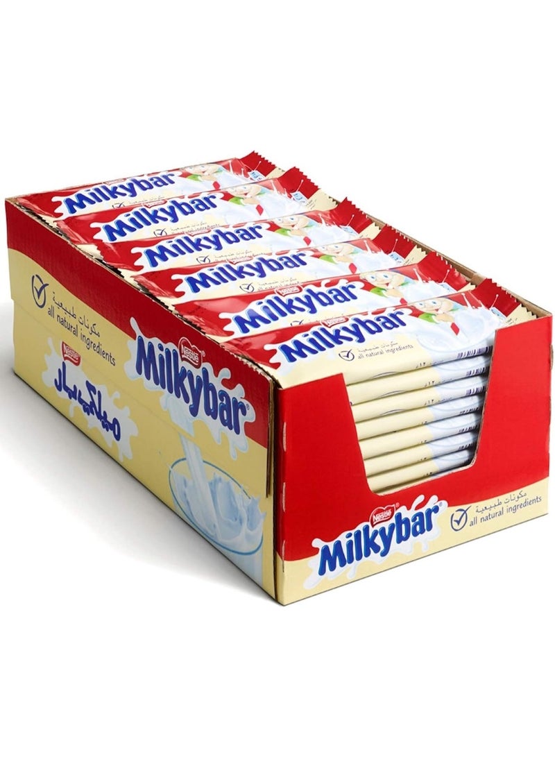 Nestle Milkybar White Chocolate Bar 12g Pack of 54 - Image 1