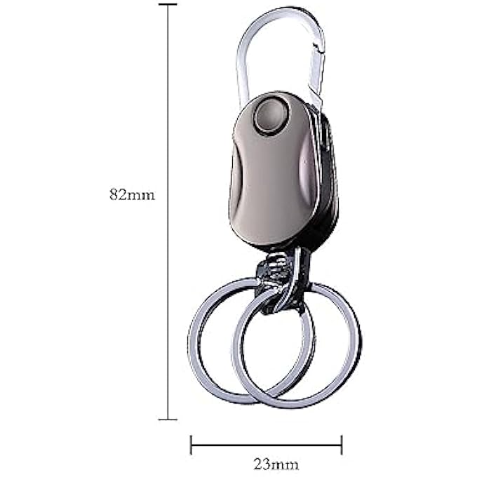 JZS HEAVY DUTY KEYCHAIN OPENER WITH 2 KEYRINGS CAR KEYCHAINS, MULTIFUNCTIONAL TOOLBOX FOR MEN AND WOMEN CAR KEYCHAINS (FINGER SPINNER) - Image 3