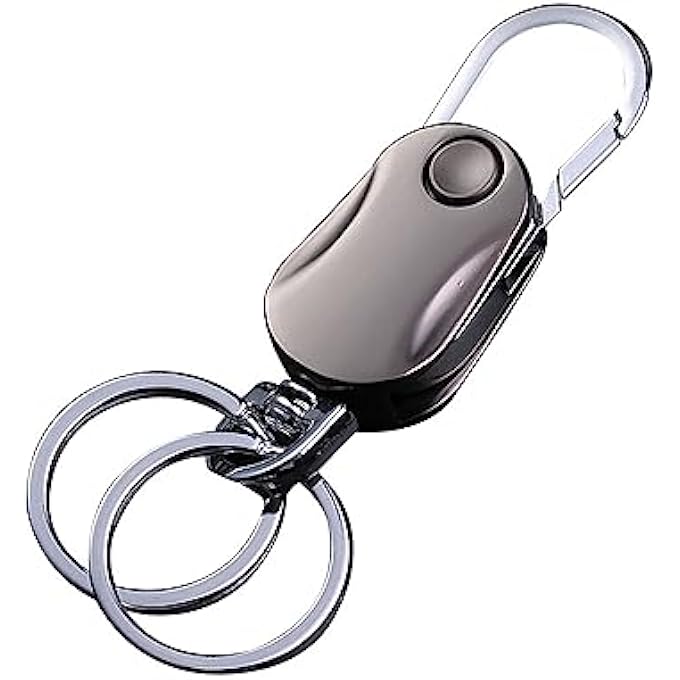 JZS HEAVY DUTY KEYCHAIN OPENER WITH 2 KEYRINGS CAR KEYCHAINS, MULTIFUNCTIONAL TOOLBOX FOR MEN AND WOMEN CAR KEYCHAINS (FINGER SPINNER) - Image 2