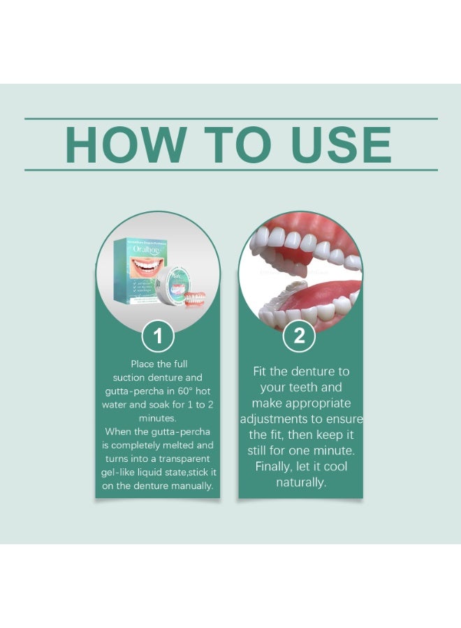SahlTech Instant Snap-On Veneers Kit: Adjustable Silicone False Teeth for Comfortable & Natural-Looking Dental Restoration - Image 4