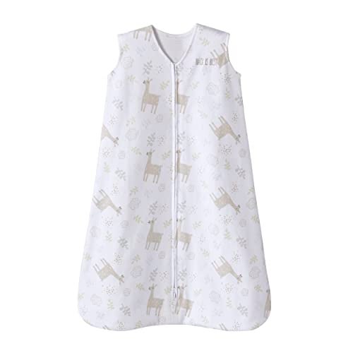 HALO SleepSack 100 Cotton Wearable Blanket Swaddle Transition Sleeping Bag TOG 05 Llama Sand Size XLarge 1824 Months - Image 1