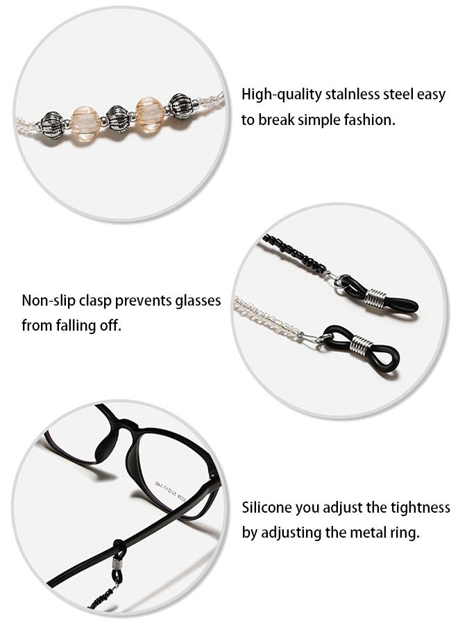 Generic - Women's Anti-Slip Beaded Eyeglass Chain - Image 1