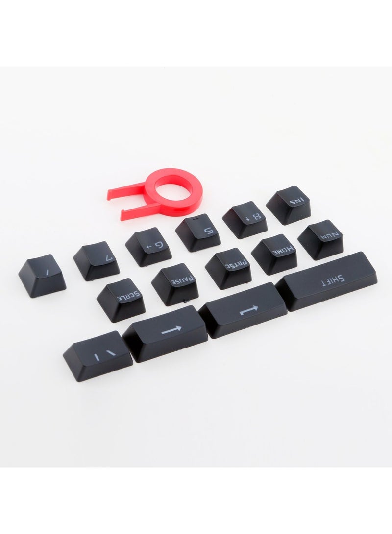 Redragon A101 Double-Shot Keycaps with key puller for mechanical keyboard (Black) - Image 3