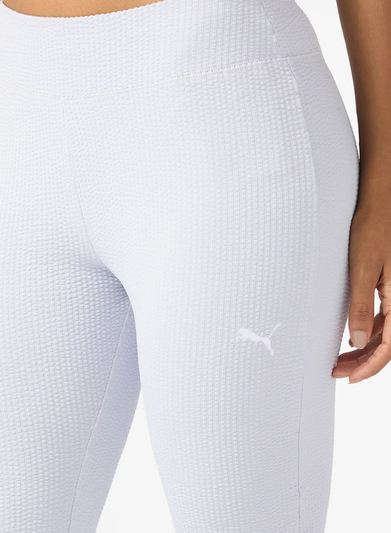 PUMA Dare To Textured Flared Leggings