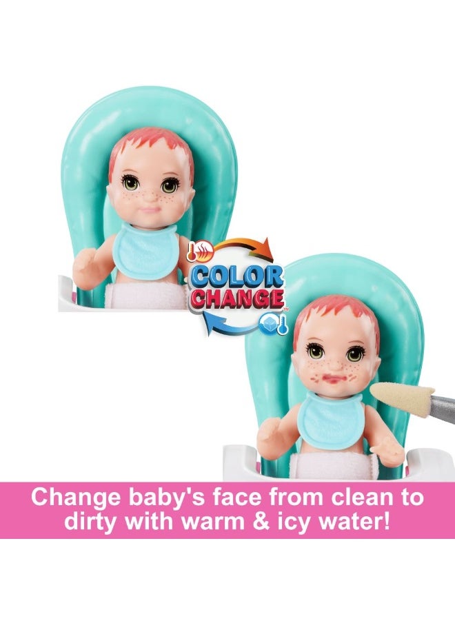 Barbie Barbie Skipper Babysitters Feeding Baby Playset  - Image 3