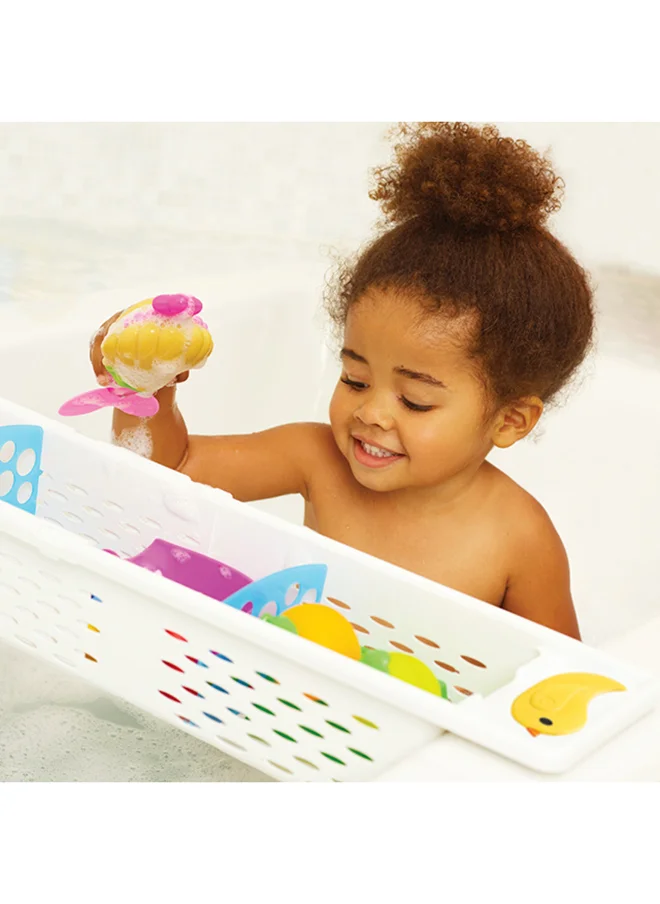 Munchkin Quack Bath Toy Secure Grip Caddy White