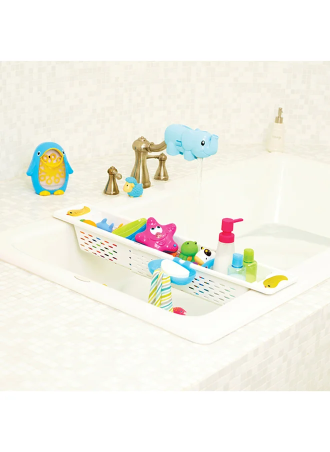 Munchkin Quack Bath Toy Secure Grip Caddy White