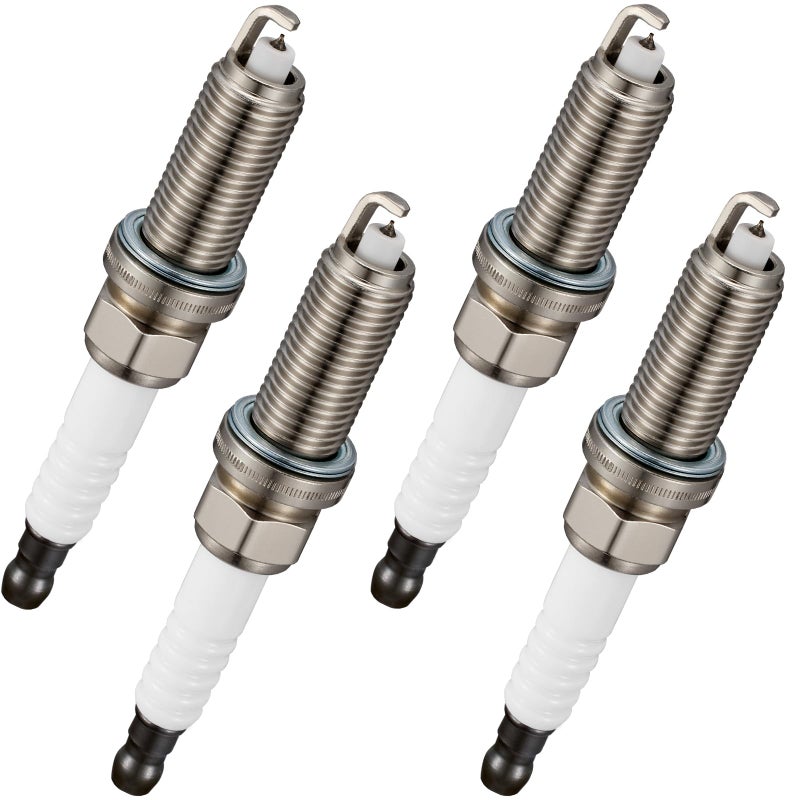 BDFHYK 5118 Iridium Spark Plugs Compatible with Nissan Frontier Micra Sentra Versa Note Sentra Suzuki Equator 16L 18L 20L 25L L4 Engine Replacement for PLZKAR6A11 Set of 4