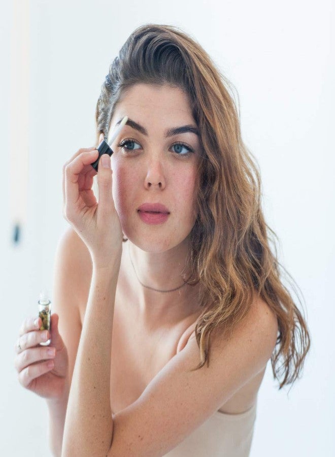 UMA Intensely Nourishing Brow Oil .35 fl oz – Strengthening and Defining Oil for Beautiful & Refined Brows - Image 4