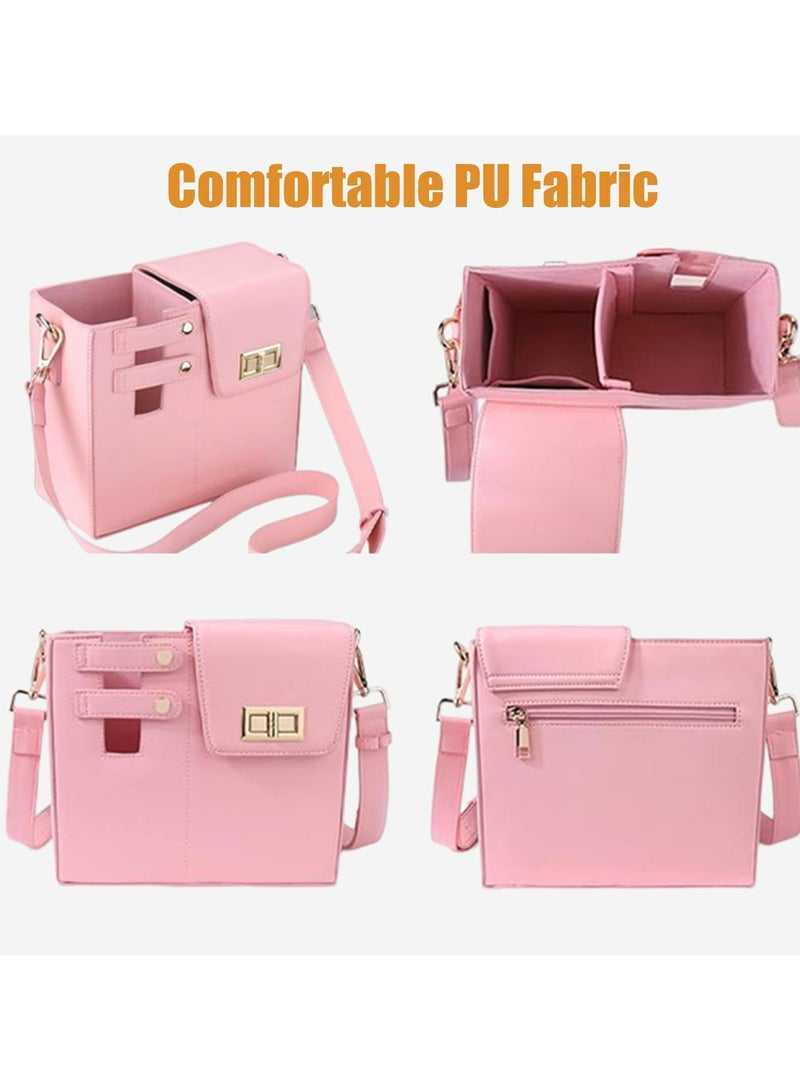 CMGTYYD Purse Cup Holder Bag for Stanley, Outdoor Portable Crossbody Water Bottle Carrier with Storage Pocket, Convenient Water Cup Bag for Women on the Go - Image 3