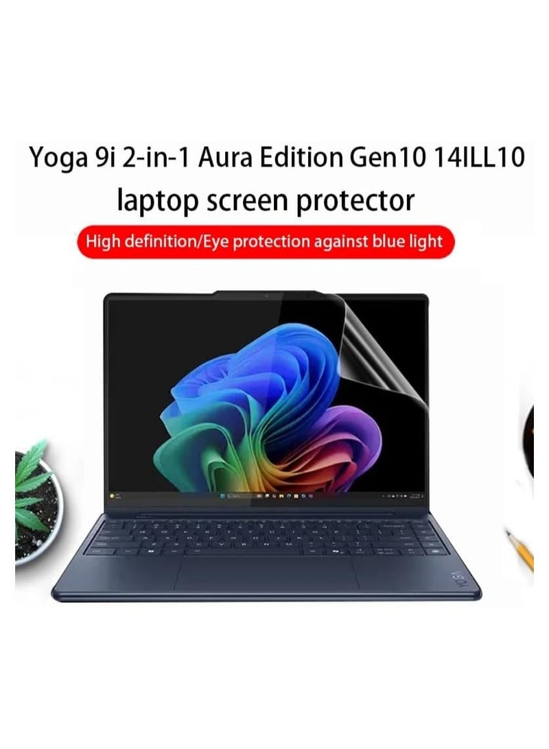 General Primary and Secondary Screen Film Compatible with 2025 Lenovo Yoga Book 9i 14 2-in-1 Gen 10 Laptop, Dual Screen Protector 14 inch HD Scratch Resistant Film  - Image 2