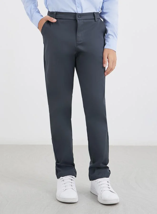 ستايلي Styli Teen Boys school uniform pants