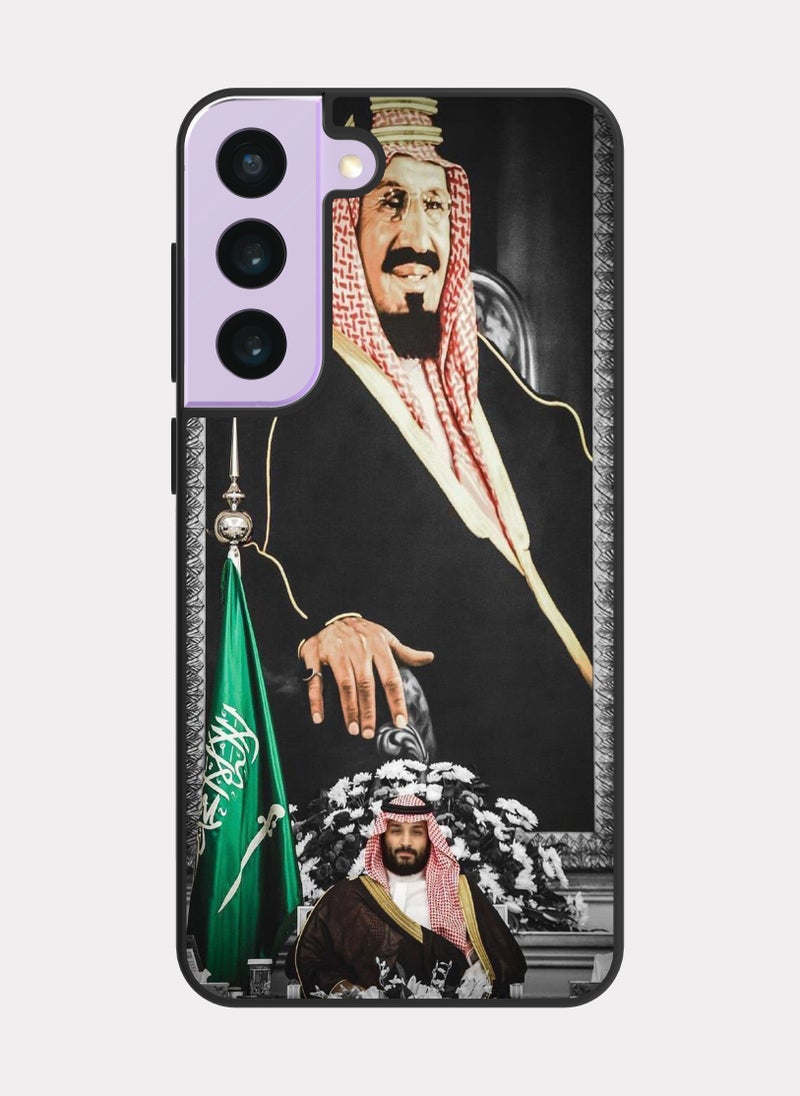 PXLAAT Samsung Galaxy S22 case cover King Abdulaziz And Prince Mohammed - Image 1