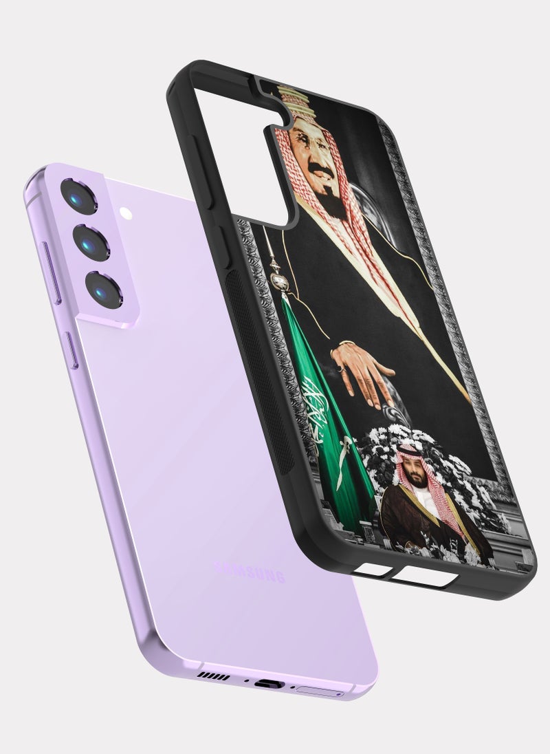 PXLAAT Samsung Galaxy S22 case cover King Abdulaziz And Prince Mohammed - Image 2