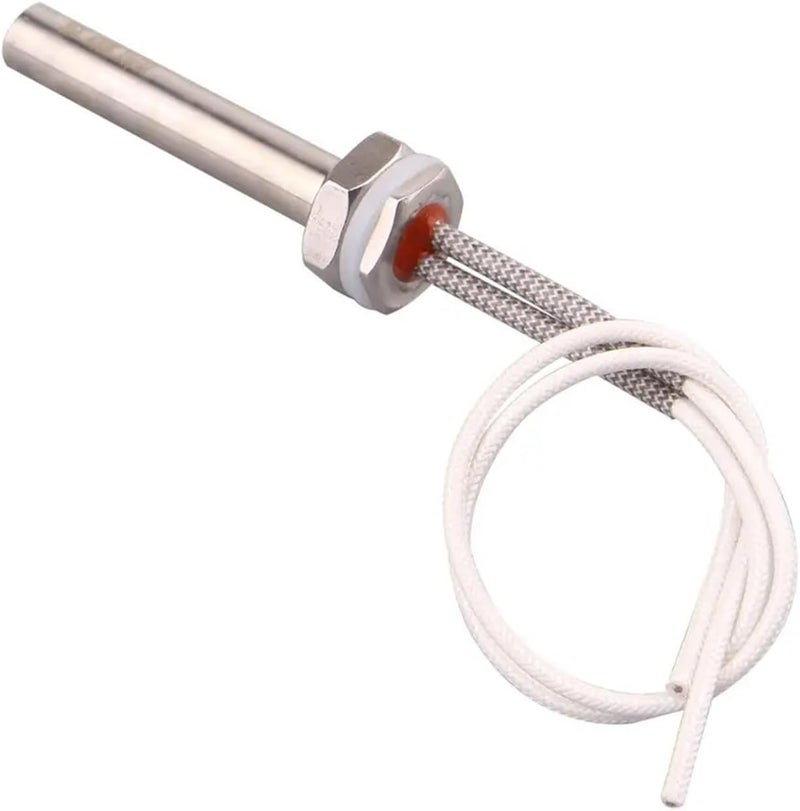 12V Water Heater Element 24V Immersion Cartridge Heating Element M16 Thread Stainless Steel 304 50W/100W/150W/200W/300W(24V,50w 12x100mm) - Image 3