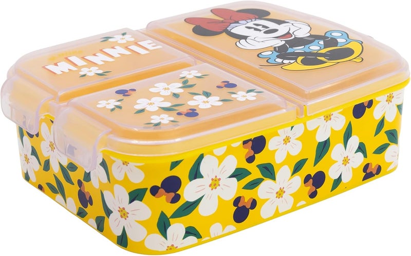 Stor Multi Compartment Sandwich Box - Minnie Sunshine - Image 1