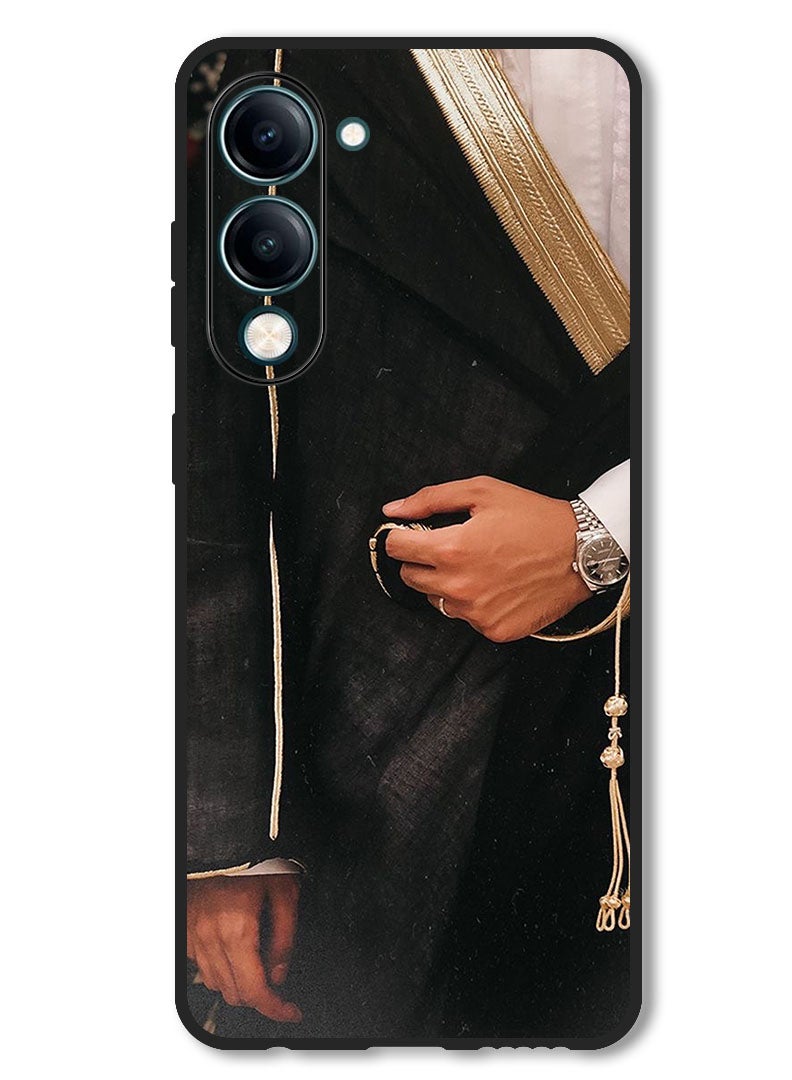 Case Compatible with Vivo Y29s Protection Shockproof Bumper Cover Arab Style