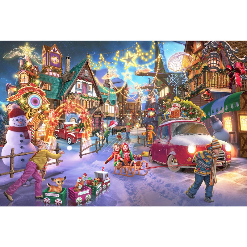 Tektalk Puzzles for Adults Jigsaw Puzzles for Adults Jigsaw Puzzle for Teens & Adults (1000 Piece Wooden Puzzle  Christmas Entertainment) - Image 2