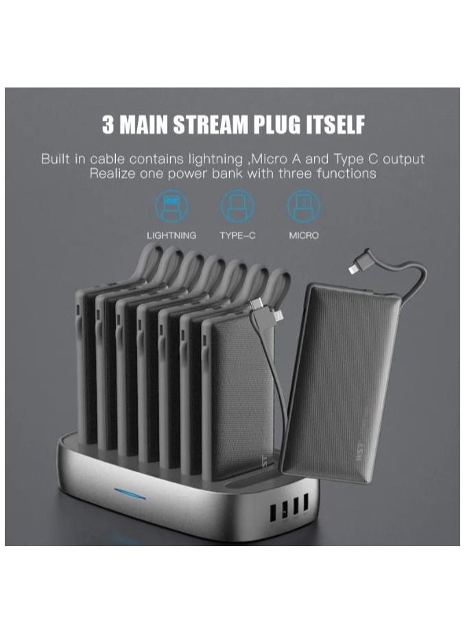 WST 8 In 1 Multiple Power Bank Docking Station - Image 2