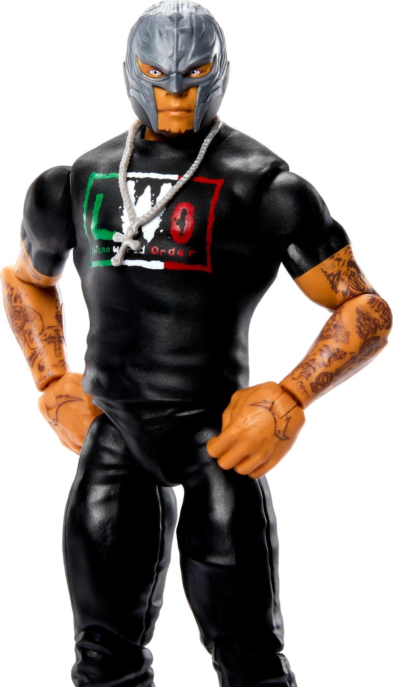 WWE Mattel WWE Rey Mysterio Action Figure, Main Event Series #162, 6-inch Collectible Superstar with 104 Articulation Points & Life-Like Look - Image 2