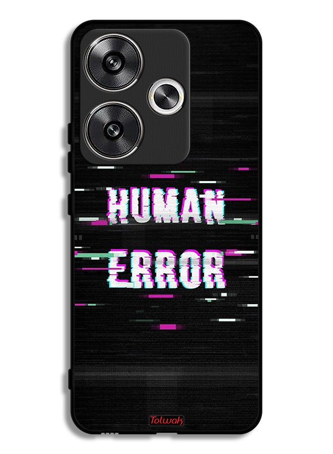 Tolwak Xiaomi Poco F6 5G Protective Case Cover Human Error - Image 1