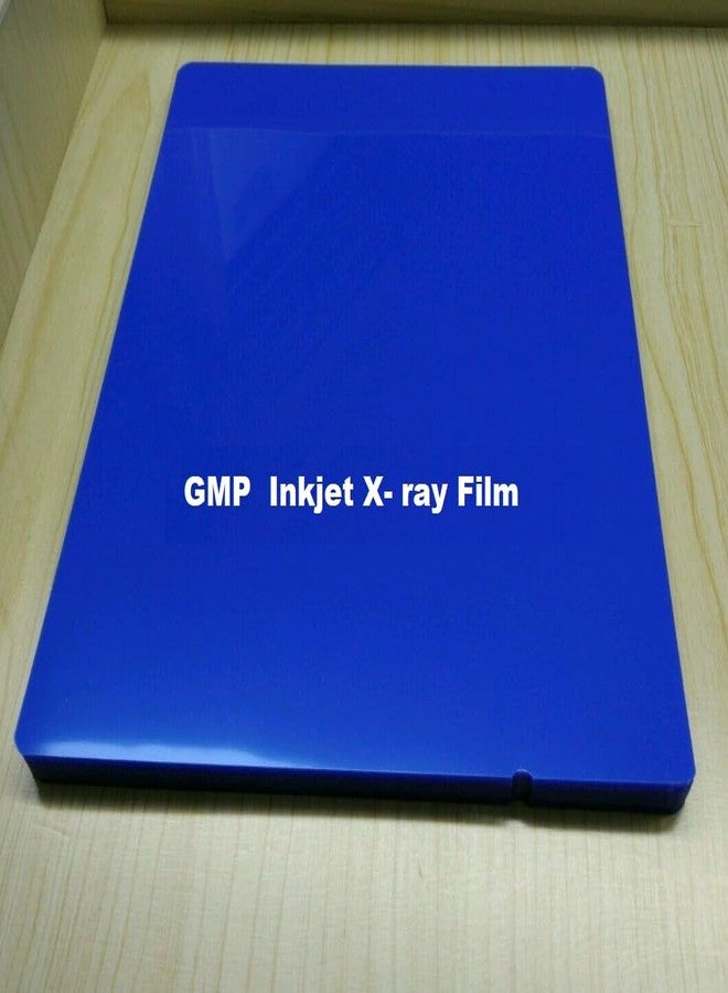 GMP Inkjet Medical Blue Film for X Ray imaging/Waterproof Film/SIZE: 203mm x 254mm (8 inch X 10 inch) X 100 Sheet Pack of 280 GSM / 210 Micron compatible with Canon, Epson Printers - Image 3