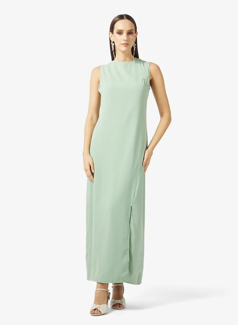 Khizana  Dress With Ruffled Cape Sleeves for Women | Best Price UAE