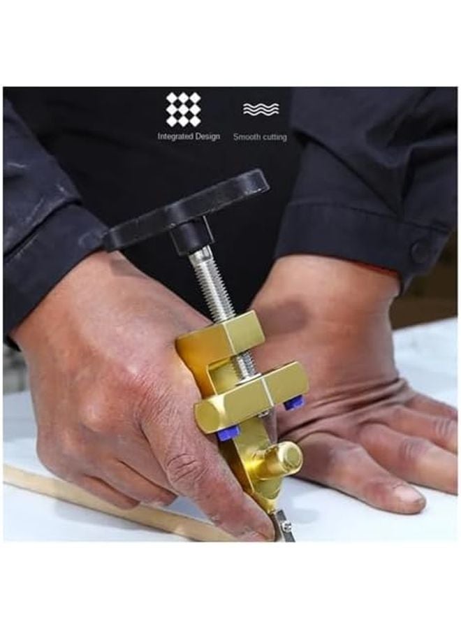 أداة قطع البلاط المحمولة متعددة الوظائف مع عجلة كربيد للسيراميك والزجاج والخزف - Image 5