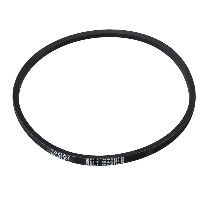 Walmine 27001007 Black Rubber Washer Drive Belt Replacement for Amana,Replaces WP27001007 37820 40053602 - Image 1