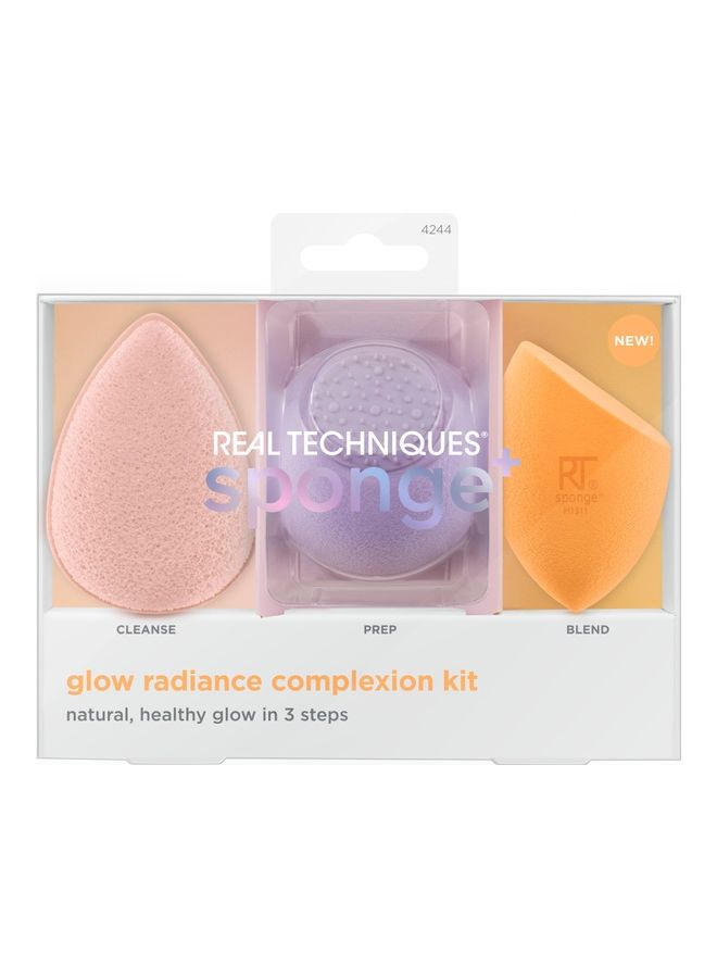 REAL TECHNIQUES Glow Radiance Complexion Kit Multicolour - Image 1