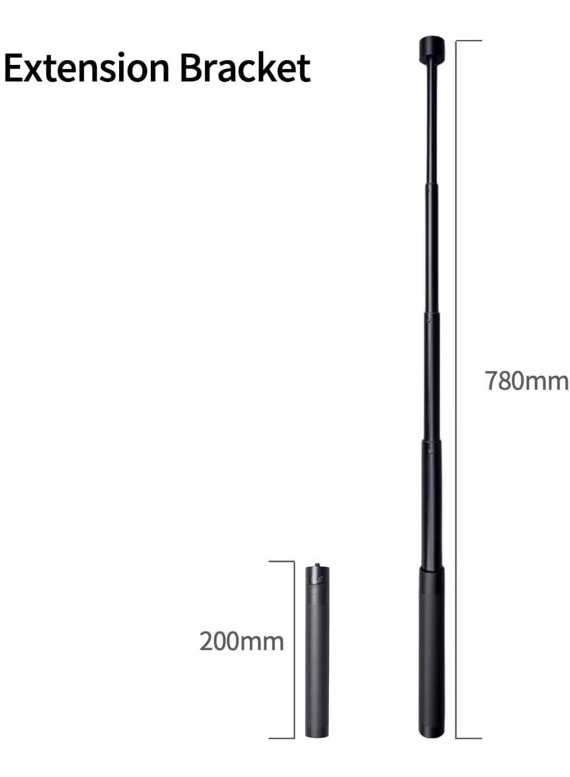 OBSBOT Extendable Tripod, Desk Tripod for Tiny 2/Tiny 4K/1080P/Tail Air/Meet 4K Webcam, Lightweight, Sturdy, Foldable, Stand Tripod for Video Recording, Meeting, Streaming, etc. - Image 2