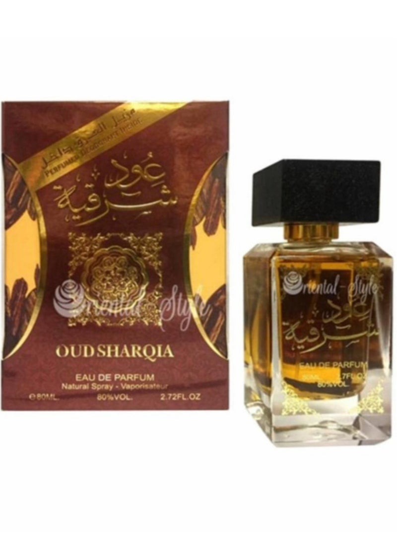 ارض الزعفران - ماء عطر عود شرقية 80مل - Image 1